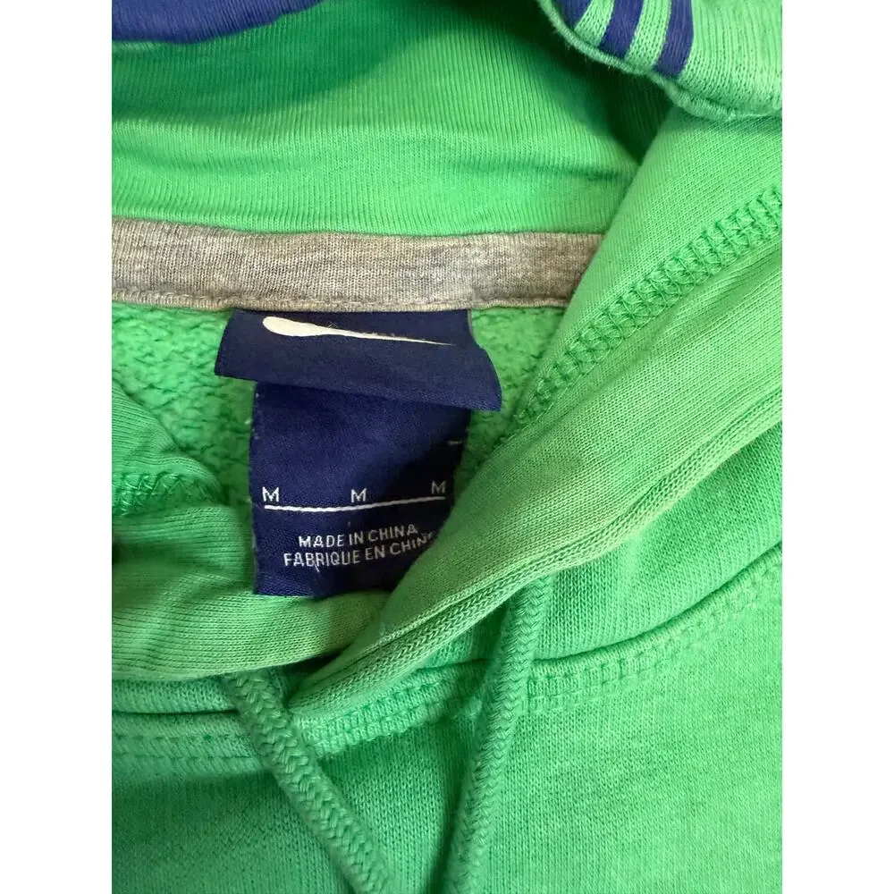 Nike Men’s Green Pullover Hoodie Kangaroo Pocket